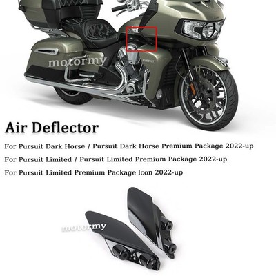 For Indian Pursuit Limited Premium Package lcon 2022-up Air Deflector Wings Wind