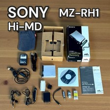 Sony MZ-RH1 Hi-MD Walkman Portable MD Player Silver Tested Japan