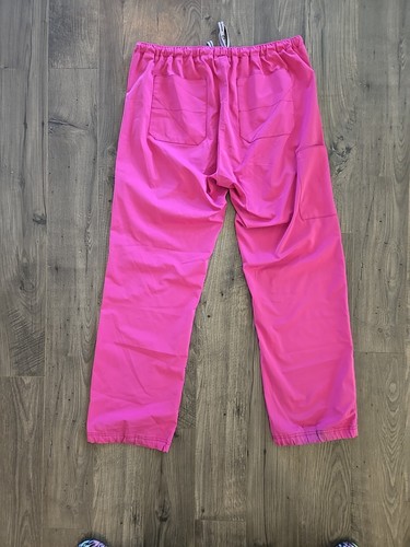 Wonderwinks Hp Scrub Pants PINK Sz Large Poly/Spandex #5212 Drawstring/Elastic - Picture 9 of 10