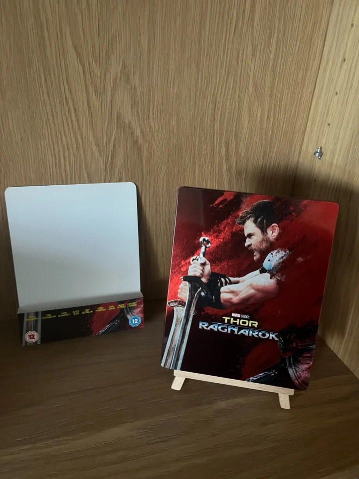 THOR Ragnarok (2017) Zavvi Exclusive 4K Blu-ray UK Steelbook OOP Very Rare - Image 4 of 4
