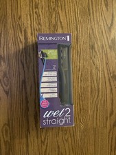 Remington Wet 2 Straight Flat Iron 2  Dries  Straightens Hair New RARE FIND