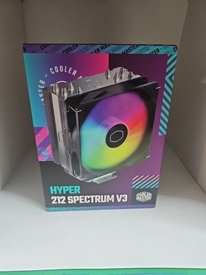 Cooler Master Hyper 212 Spectrum V3 CPU Cooler - 120mm Fan - New
