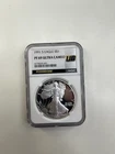 U.S. Mint American Eagle 1991 1 oz Silver Proof 0.999 PF 69 Ultra Cameo NGC