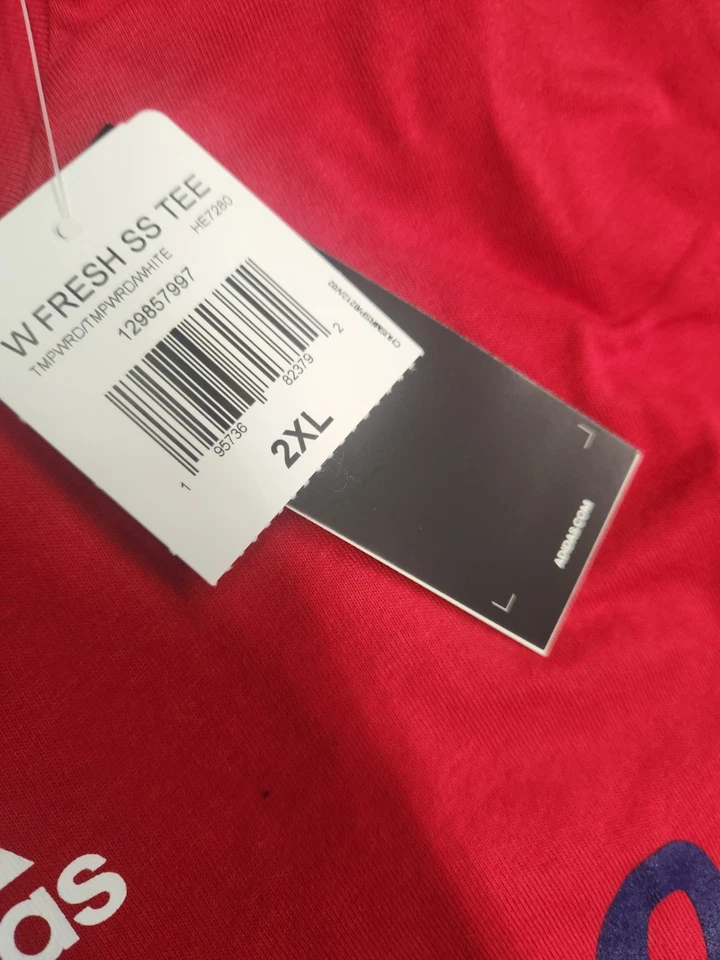 Bonito Lote de 7 Camisetas Adidas Talla 2XL XXL. 3 nuevos con etiquetas. Foto 4 de 4