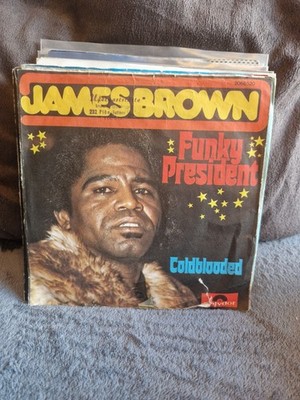 Single7''James Brown..Funky President/Coldblooded ..Siehe Foto