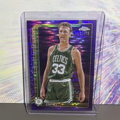 2025-26 Topps Larry Bird PURPLE PULSAR # /75 including 2 Additional Cards -Lot 3
