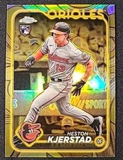 2024 Topps Gilded Collection /99 Heston Kjerstad #91 Orioles