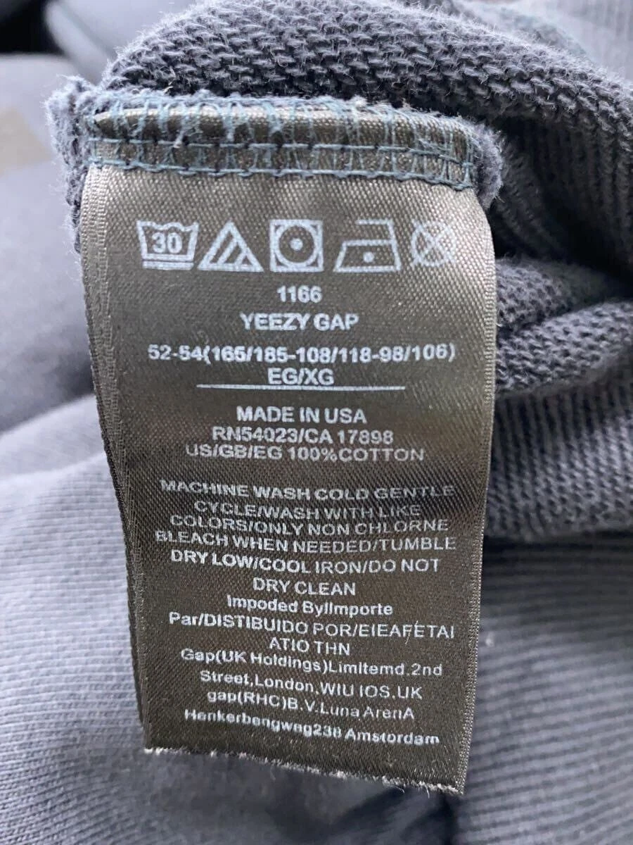 Felpa con cappuccio YEEZY GAP ENGINEERED BY BALENCIAGA grigia S usata
