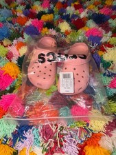 Crocs Classic Clog Power Pink Size M4 W6 Brand New With Tags And Bag