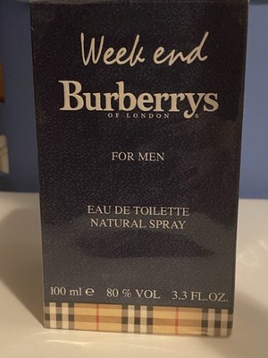 Burberry Weekend Men 3.3 Fl Oz EDT *OLD FORMULA*