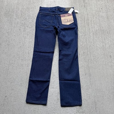 1980s Lee Riders Trim Fit Straight Leg Deadstock Jeans 30x30