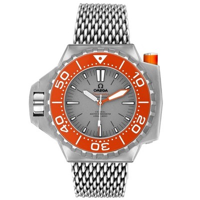 2026 Omega Seamaster PloProf 1200M Titanium Orange Grey 55mm 227.90.55.21.99.002