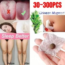 30-3000x Detox Slimming Patch Ancient Remedy Belly Pellet Mugwort Navel Sticker
