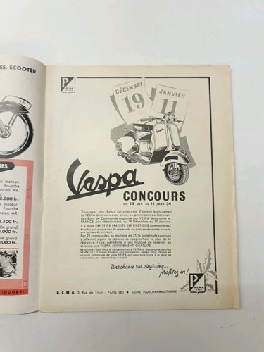 RTM MOTORCYCLE TECHNICAL REVIEW N*73 JANUARY 1954 ENGINE AUBIER ET DUNNE - Bild 3 von 8