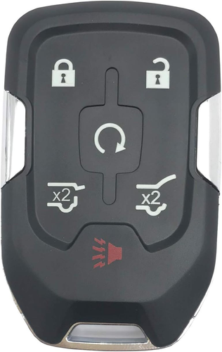 Smart Key Fob Case Shell for 2014-2017 Chevy Tahoe, Suburban, GMC Yukon - Picture 3 of 9