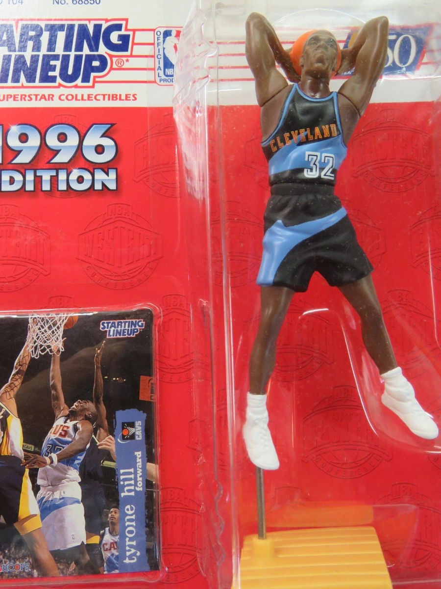 Starting LineUp Collectible Figurine: TYRONE HILL 1996 Cleveland