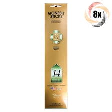 8x Packs Gonesh Incense Sticks #14 Perfumes Of A Mystic Forest ( 20 Sticks ) 