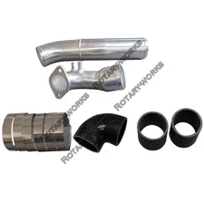 Cold Air Intake Pipe Kit For 92-02 RX7 RX-7 FD Stock Twin Turbo 