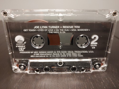 Joe Lynn Turner Cassette Tape (Elektra 9 60449-4, 1985) Dolby HX Pro - Picture 6 of 9