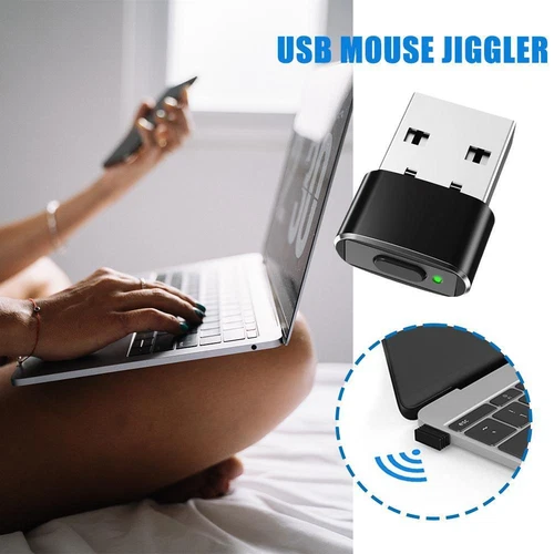 USB - Mouse Mover Prevents Screen-Saver Sleep and Standby Mode K6 Q9H8 G2W8 F6F3