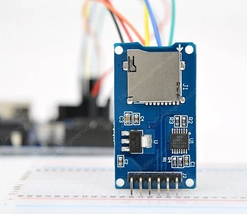 Data logging Micro SD TF card reader board shield module SPI F Arduino, Raspberr - Image 4 of 4