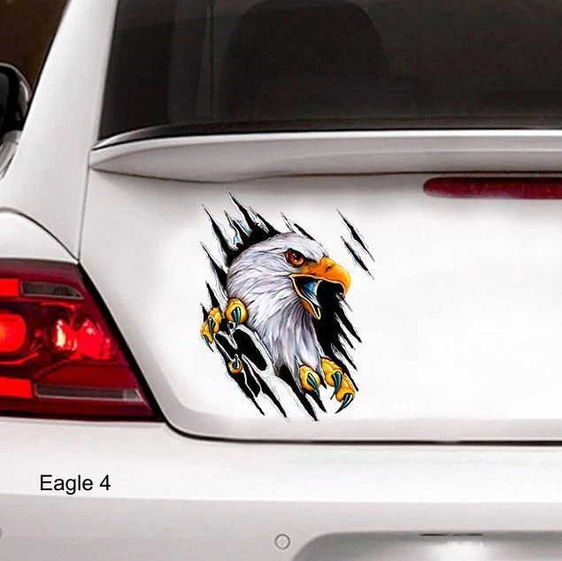 LARGE-SIZED CAR DECALS - EAGLE - 9 CHOICES - Image 4 of 4