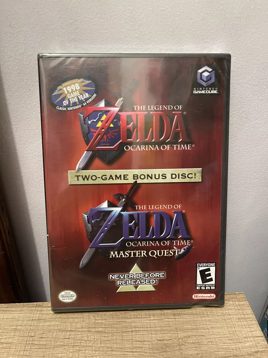 The Legend of Zelda Ocarina of Time Master Quest (New and Sealed) Gamecube