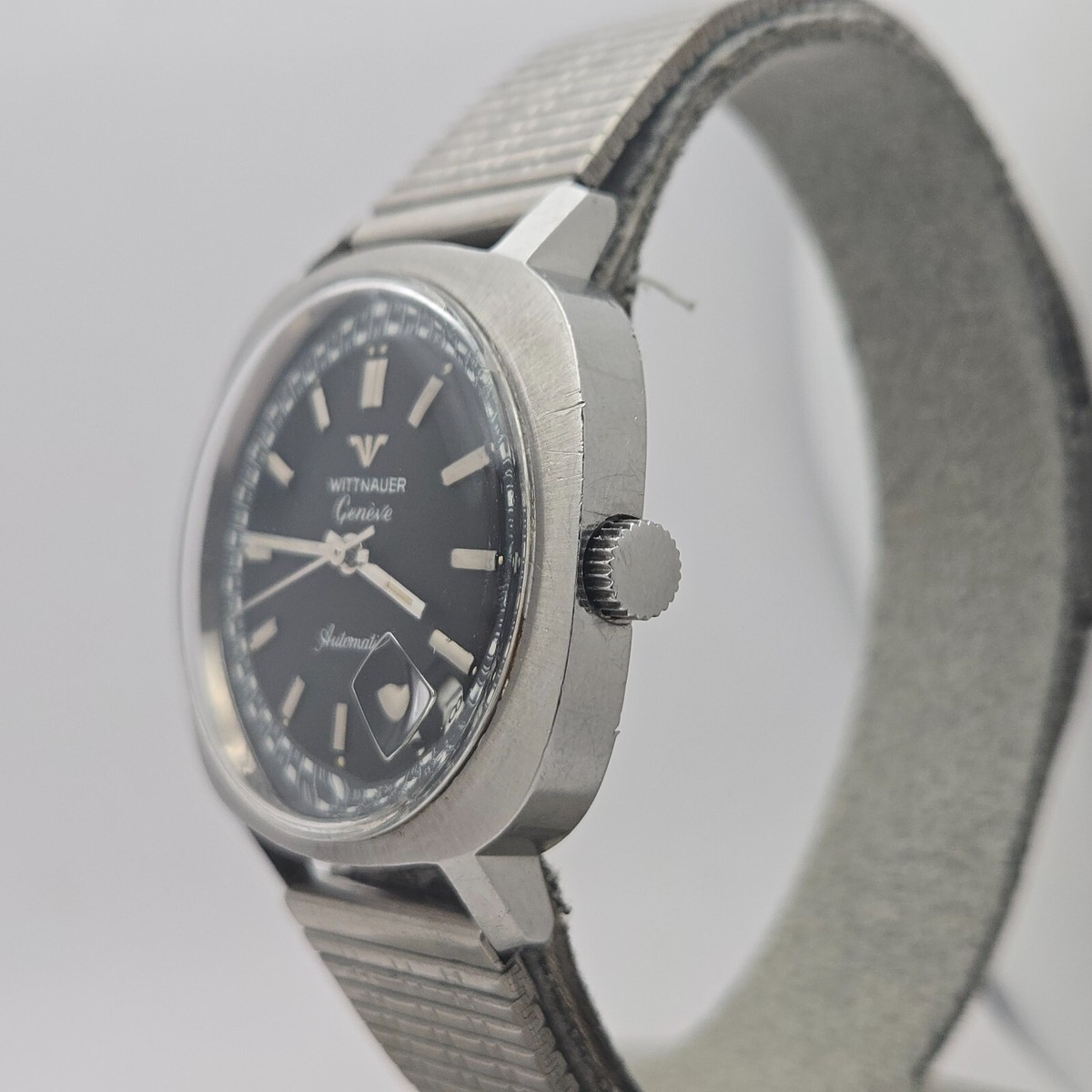 Vintage LONGINES Wittnauer men's automatic watch Date C11KAS swiss