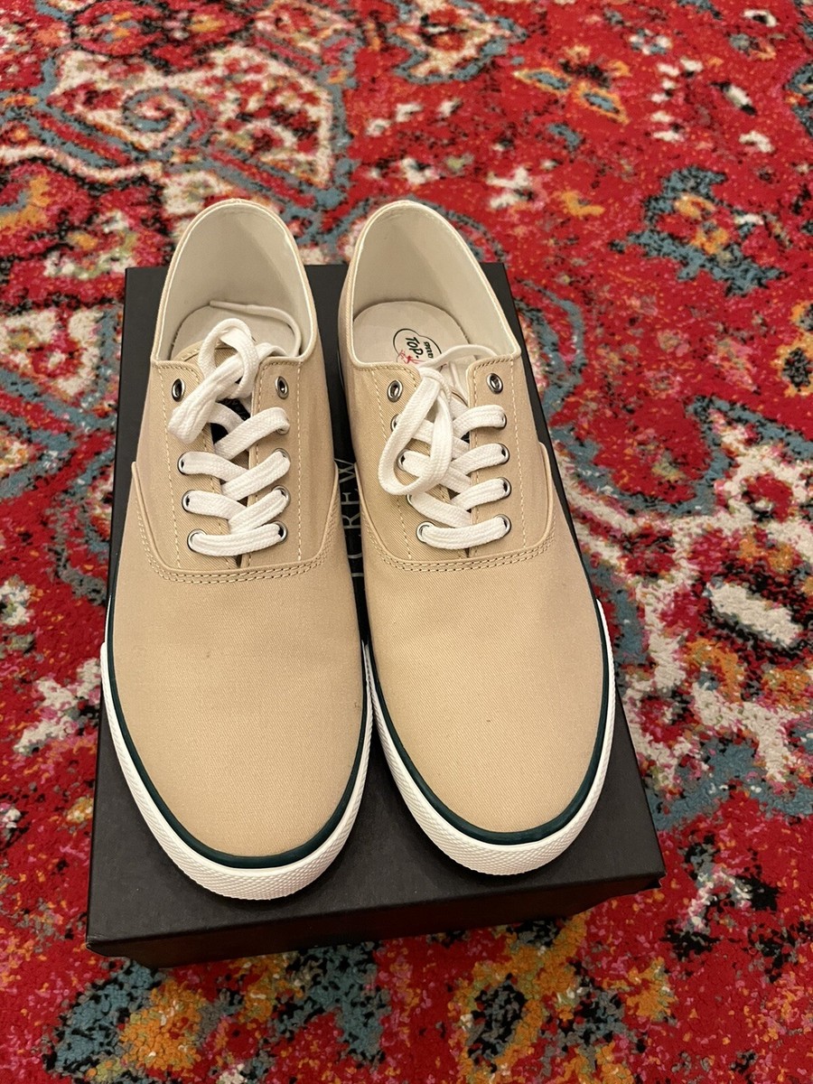 Sperry Cloud CVO J Crew Exclusive Tan Birch Green 11.5 NIB