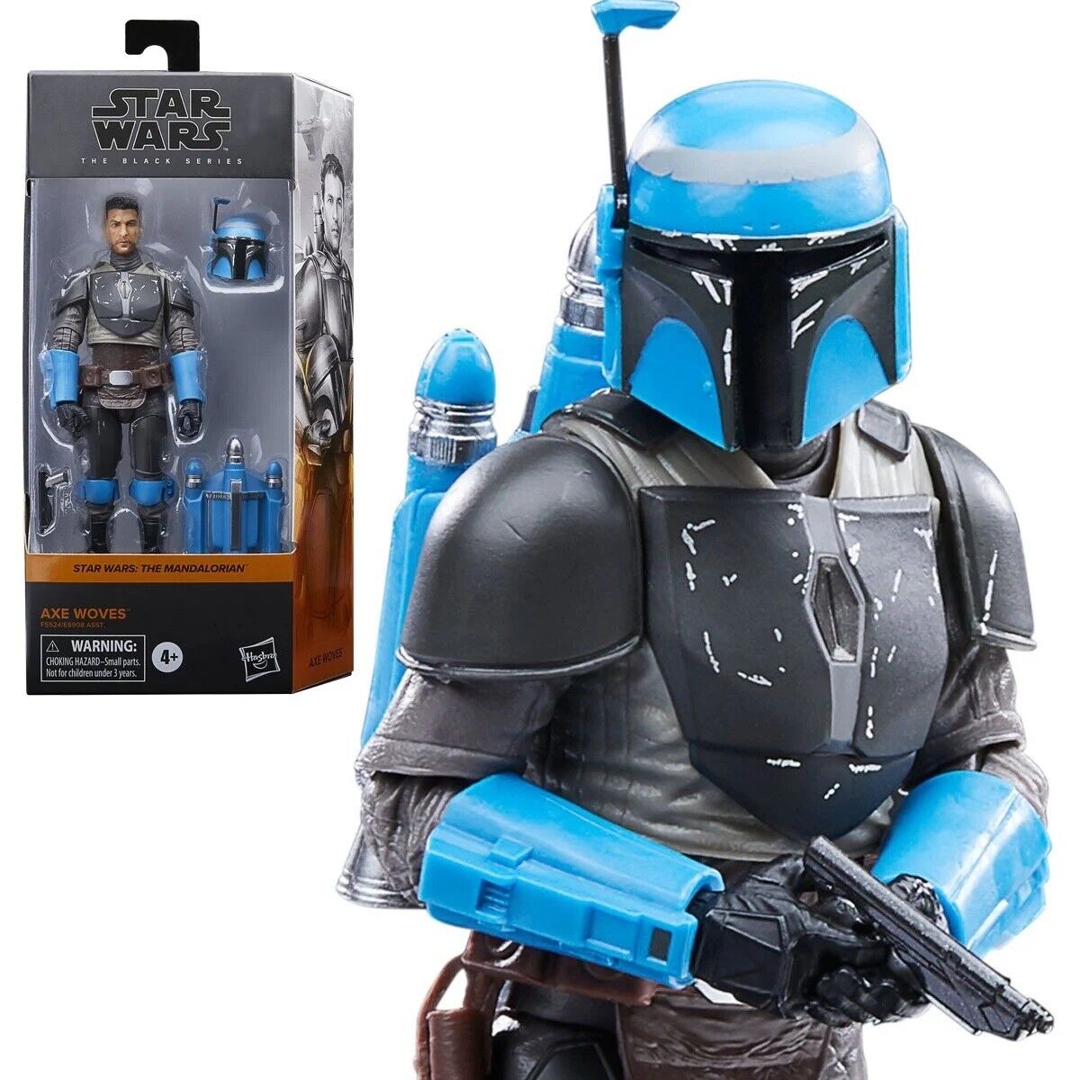 HASBRO TOY GROUP - SW BLACK 6IN MANDALORIAN V2 AF CS (Net) (C: 1-1