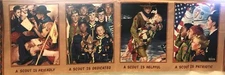 Quilting Treasures Norman Rockwell Boy Scout Fabric Panel 12" x 44"