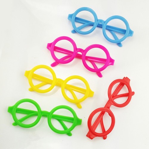 10PCS Funny Round Glasses Toy for Kids Party Decoration and Photos Assorted - Picture 7 of 12
