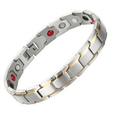Magnetic Bracelet women 4 elements Balance Arthritis Pain Relief Stress Energy
