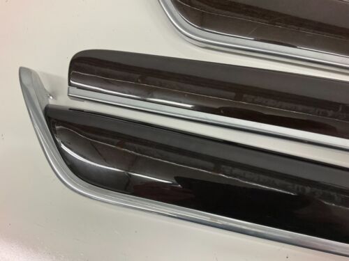 17-22 Volvo S90 Flame Birch 7pc Wood Trim Set Long Rear Doors 31366679 - Picture 2 of 8