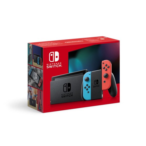 Nintendo Switch 2022 Edition 32GB Spielkonsole - Neon-Rot/Neon-Blau - Bild 1 von 1