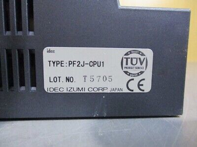 IDEC FA-2J Programmable Controller PFJ-N083U PF2J-CPU1 IDEC FA-2J Programmable Controller PFJ-N083U PF2J-CPU1