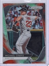 2020 Panini Prizm Cosmic Haze #91 Michael Chavis Boston Red Sox