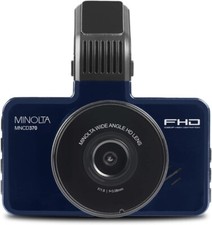 Minolta MNCD370 1080p Car Camcorder w/3.0" LCD Monitor Blue 
