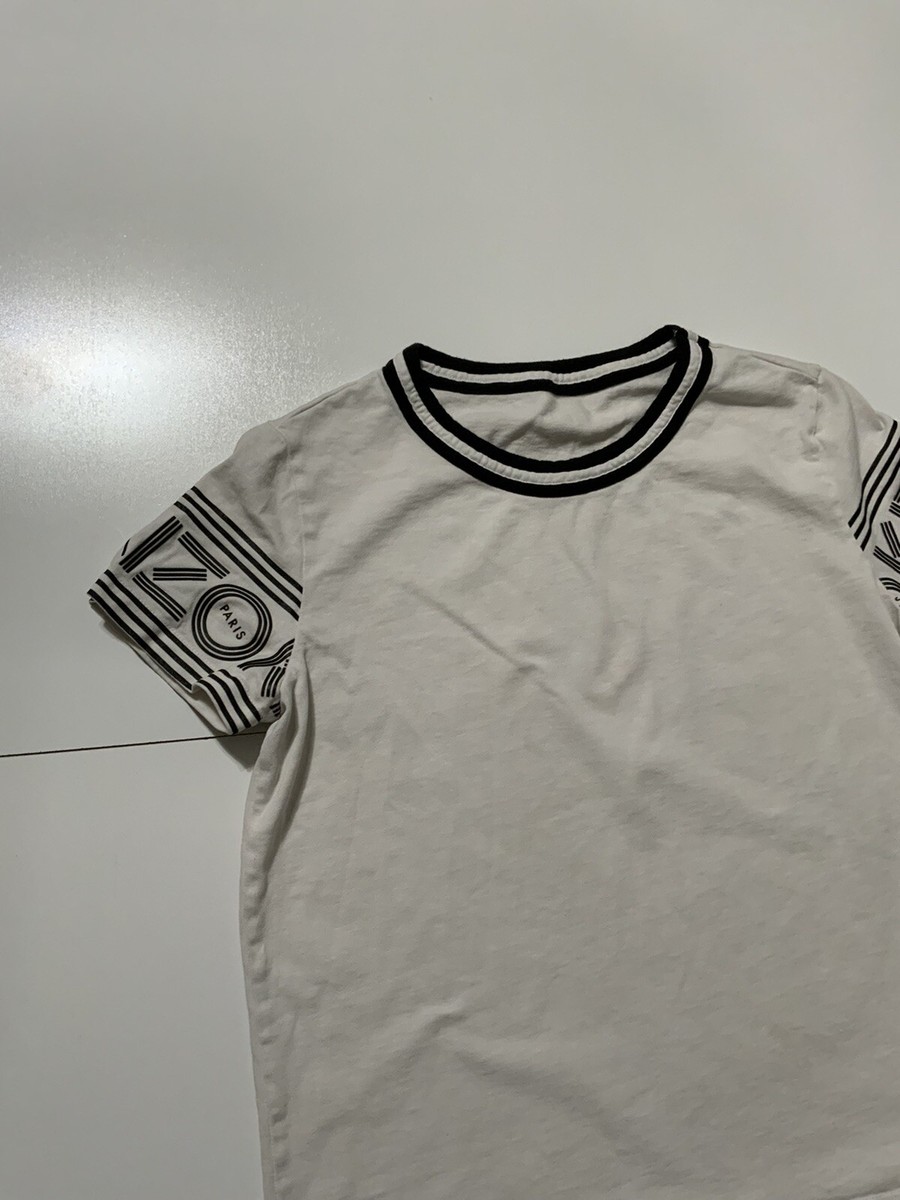 Kenzo Paris ロゴ長袖Tシャツ L ホワイト Kenzo Paris ロゴ長袖Tシャツ L ホワイト ケンゾー KENZO ロング