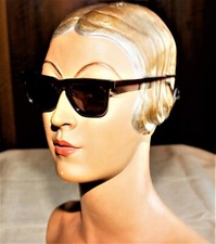 NOS Vintage 40s New Cherry Acetate Frames Women Sunglasses Made in France