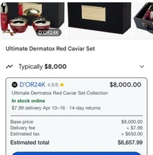 D’OR 24k unbelievable skin care with 24k gold. If you no you no! Unreal results