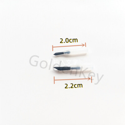 Dental Micro Black Brush Tips Bond Etch Applicator White Handle 3Sizes