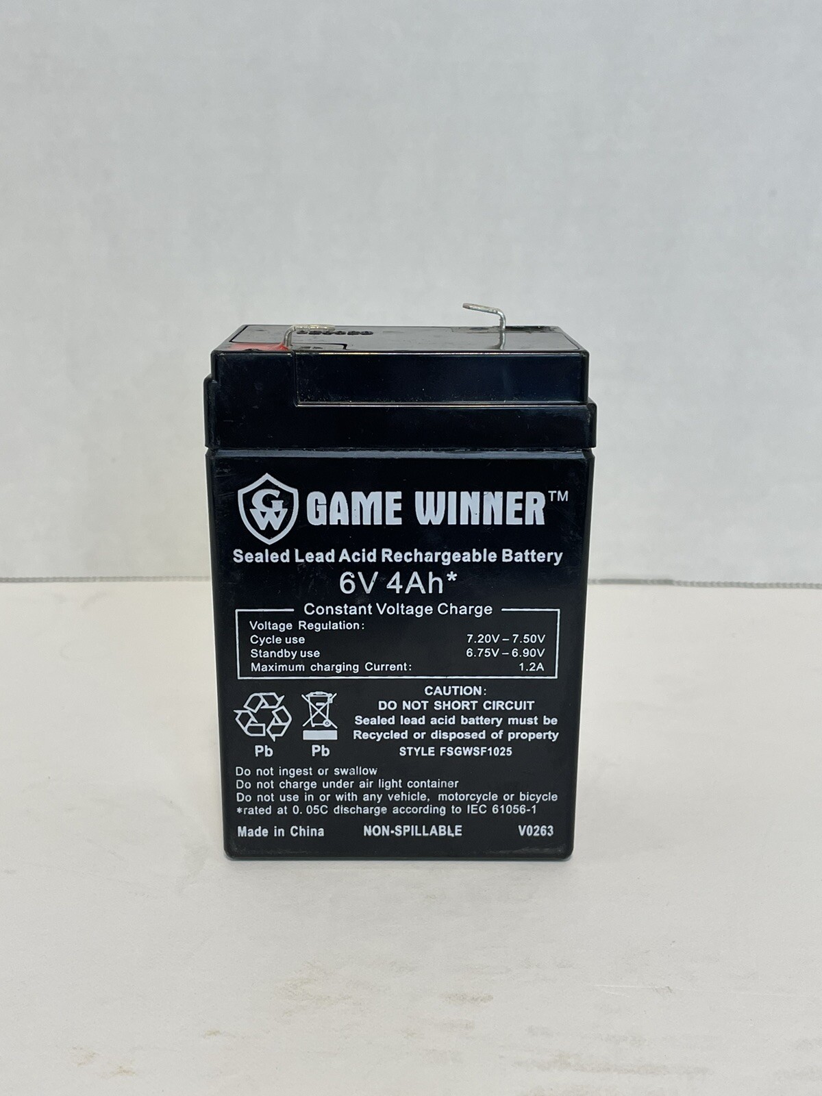 Game Winner 6 VOLT 4 Amp BATTERY MOJO DECOY / GAME DEER FEEDER New C3