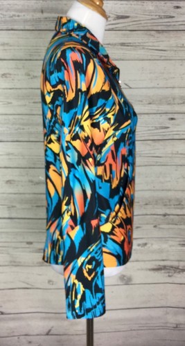 Obermeyer Clara Multicolor 1/4 Zip Top Brooke Print Girl’s Size L (14/16) - Picture 9 of 12
