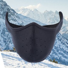 Winter Thermal Half Face Cover Windproof Fleece Face Mask for Cold Weather Sport