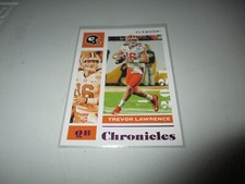 Trevor Lawrence 2021 Panini Chronicles Draft Picks Pink RC #1