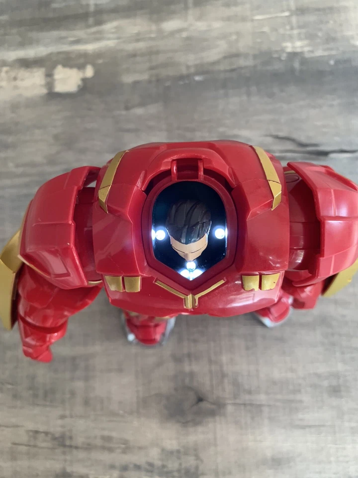 HULKBUSTER 托尼·斯塔克盔甲漫威漫画可动人偶 8 英寸迪士尼,无头盔 — 第 2/4 张图片