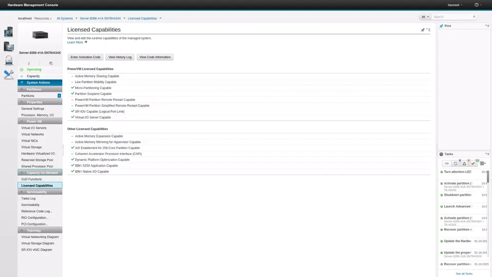 IBM Power S814 8286-41A 1x 6C 3.02GHz Power8 CPU 128GB RAM 18x SFF Bay 4U Server - Image 4 of 4