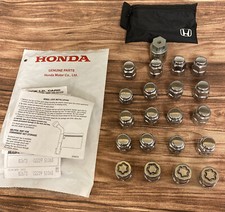 Honda Genuine Oem Used Lug Nuts Wheel Locks Set 19mm 12x1.50 Medium Lug Nuts.