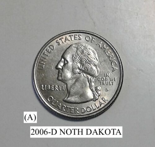 2006-D- NORTH DAKOTA QUARTER C-VALUE CHART (A) - Picture 2 of 5